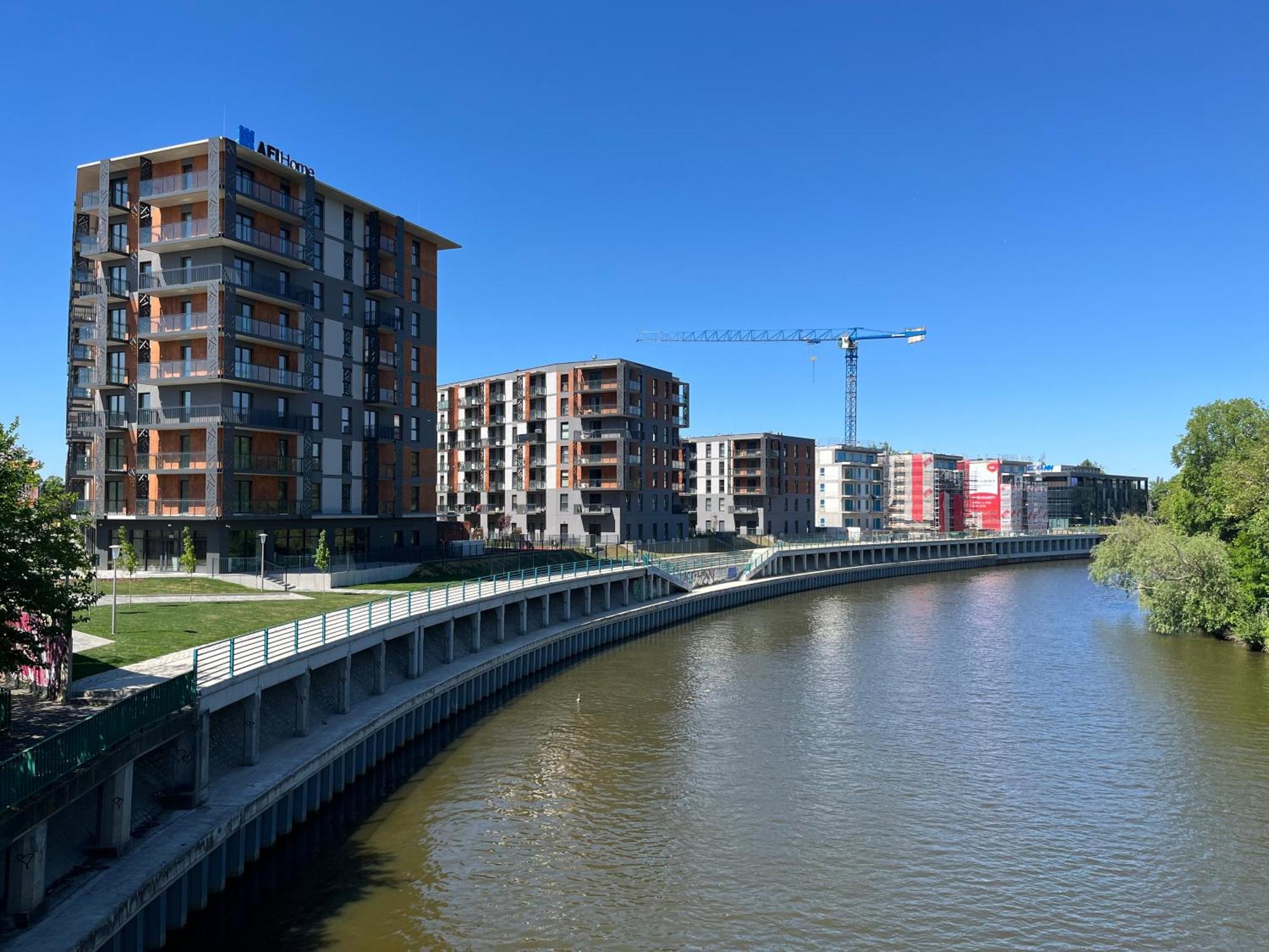 Jesionowe Apartamenty Nad Odra, Stare Miasto, Sauna W Jednym, Klimatyzacja , Garaz Podziemny 0 Zl, Odra River , Old Town, New Building, Air Conditioning, Sauna Only In One, Underground Garage Free Wroclaw Exterior photo